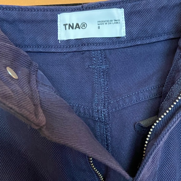 TNA Greenwich Pant - Ink Navy Size 8 Regular NWT - Picture 4 of 5